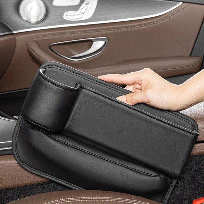 Sac Gap pour porte-gobelet en cuir de voiture - GN