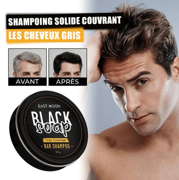 Soap Cover Bar Savon pour cheveux gris - CG BZ